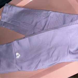 Lavender Leggings with Logo